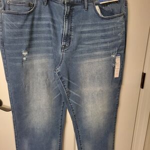 Arizona Advance Flex NWT Men's Blue Distressed Jeans